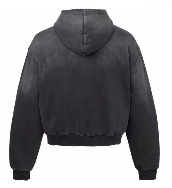 Vale Forever Blackrock Zip Up Hoodie - Black