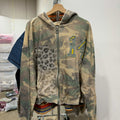 Vale Forever Cheetah Camo Zip Up
