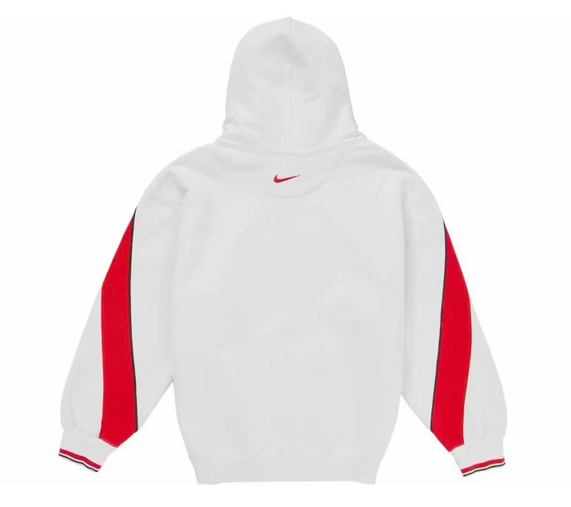Supreme x Nike Hooded Sweatshirt - White - XLarge