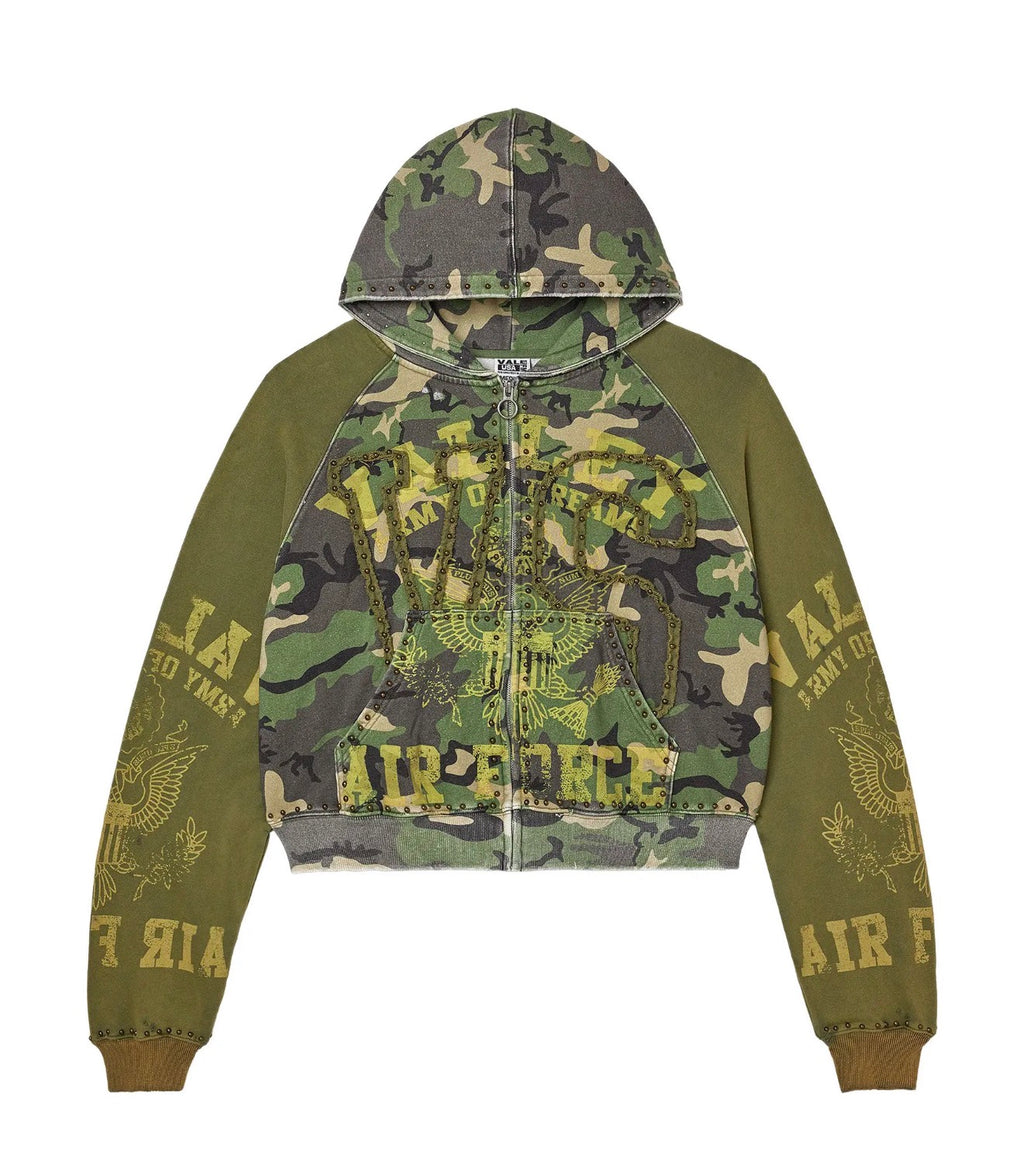 Vale Forever Terrain Zip Up "Green/Yellow"