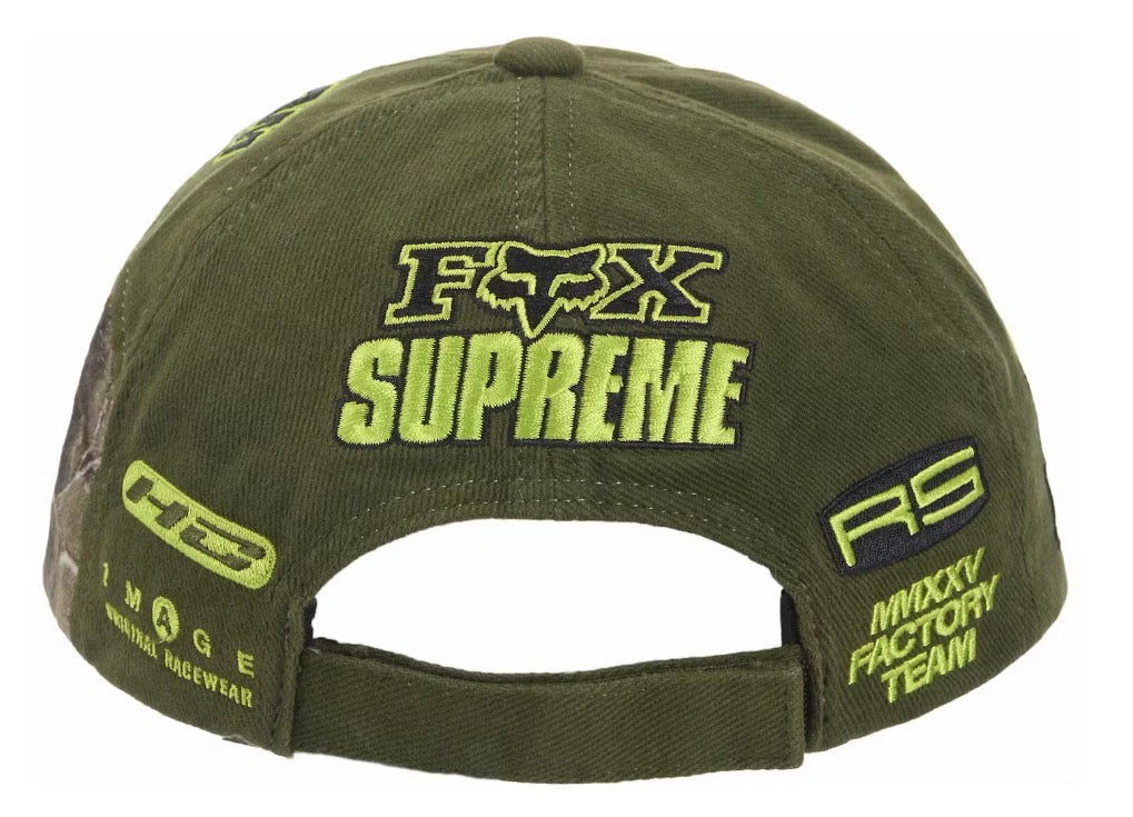Supreme Fox Racing 6-Panel (FW25)(Realtree Hardwoods Camo)