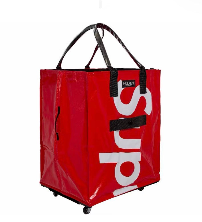 Supreme Hulken Rolling Tote Bag (SS26) (RED)