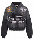 Vale Forever Blackrock Zip Up Hoodie - Black