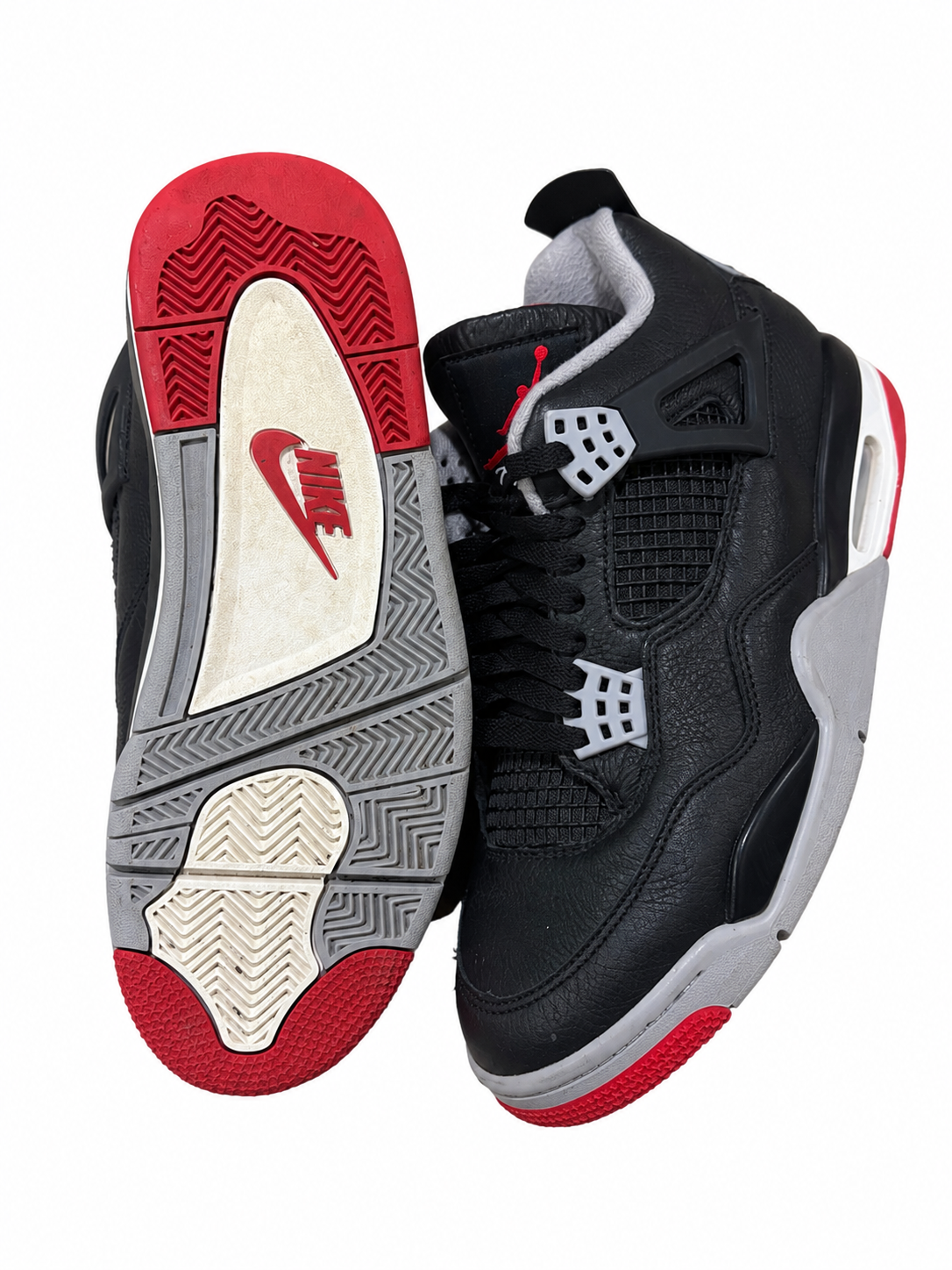 Air Jordan 4 Retro "Bred Reimagined" (2024) – Size 8 (Pre-Owned)