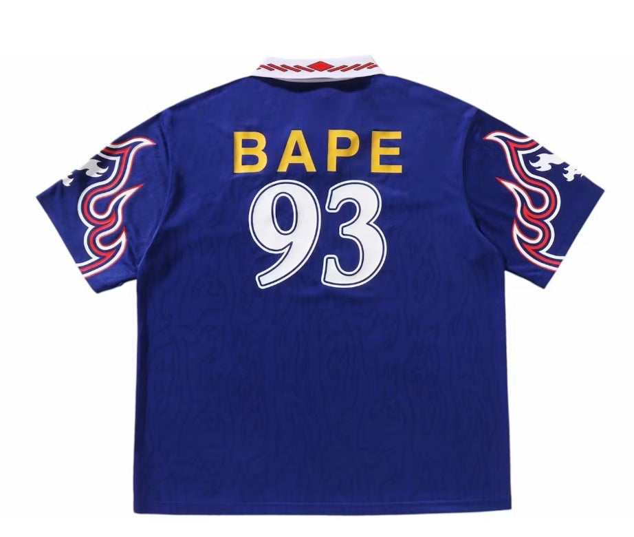 Adidas x BAPE Flame Jersey (BLUE)