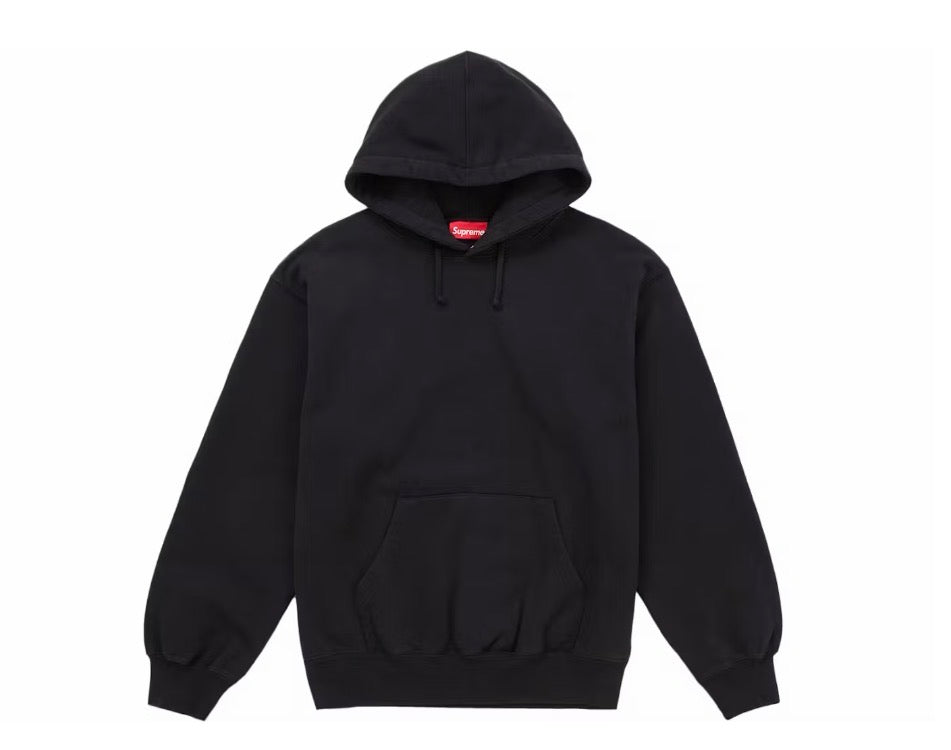 Supreme Mirrored Appliqué Hooded Sweatshirt Black
