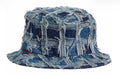 Supreme Frayed Patchwork Denim Crusher - Washed Blue -S/M (Pre-Owned)