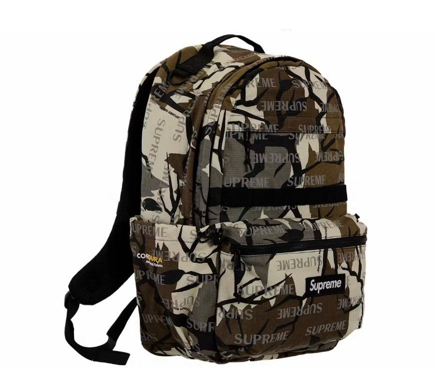 Supreme Logo Backpack (FW26) (PREDATOR CAMO)