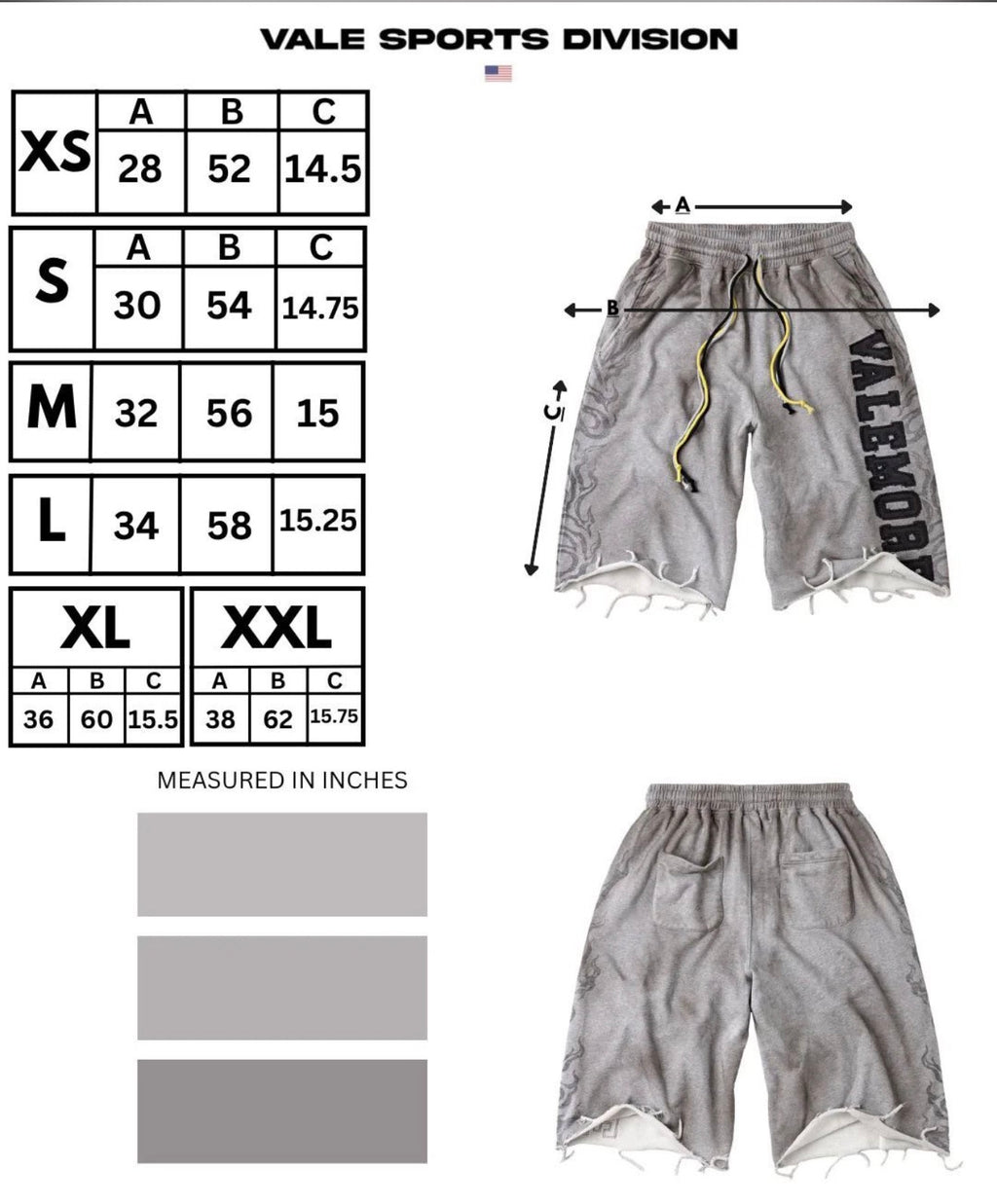 Vale Valemore ‘3/4 Shorts’