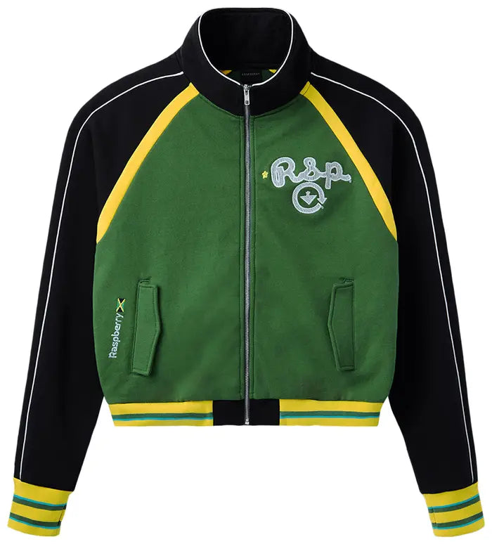 GV Gallery ‘Jamaica Berry’ Jacket Zip Up (GREEN)