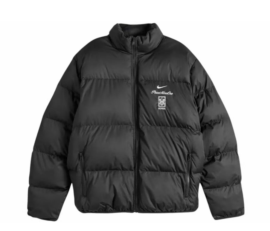 Nike x PEACEMINUSONE Korea KFA Puffer Jacket (BLACK)