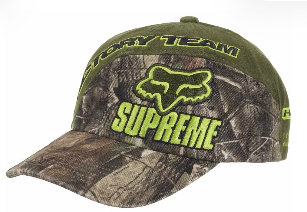 Supreme Fox Racing 6-Panel (FW25)(Realtree Hardwoods Camo)