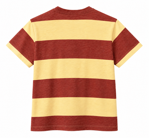 GV Gallery "M&M" Tee Burgundy/Yellow
