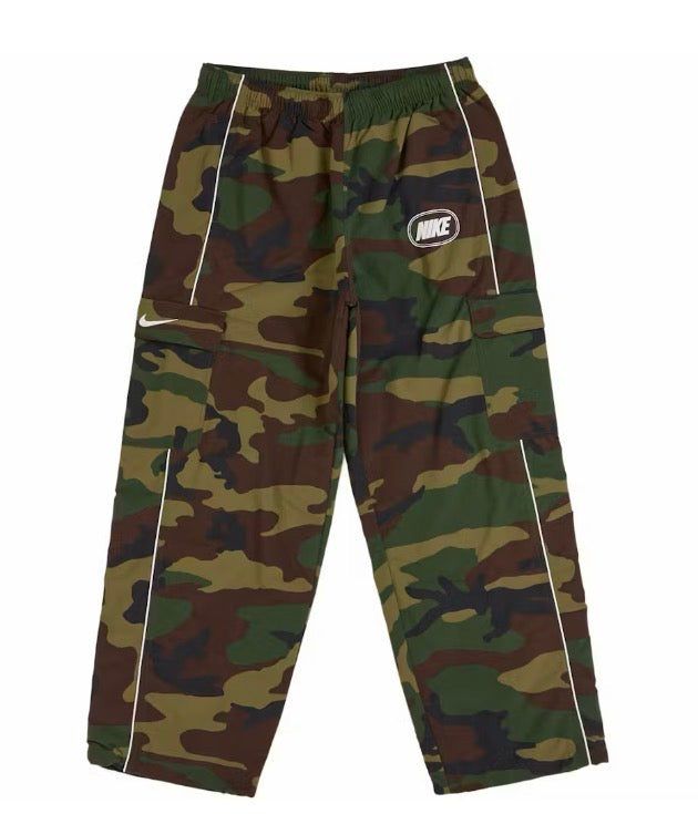 Supreme x Nike Nylon Cargo Pant - Woodland Camo - Medium