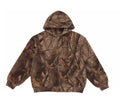 Supreme Reversible Work Zip Up Hooded Sweatshirt Realtree Hardwoods Camo