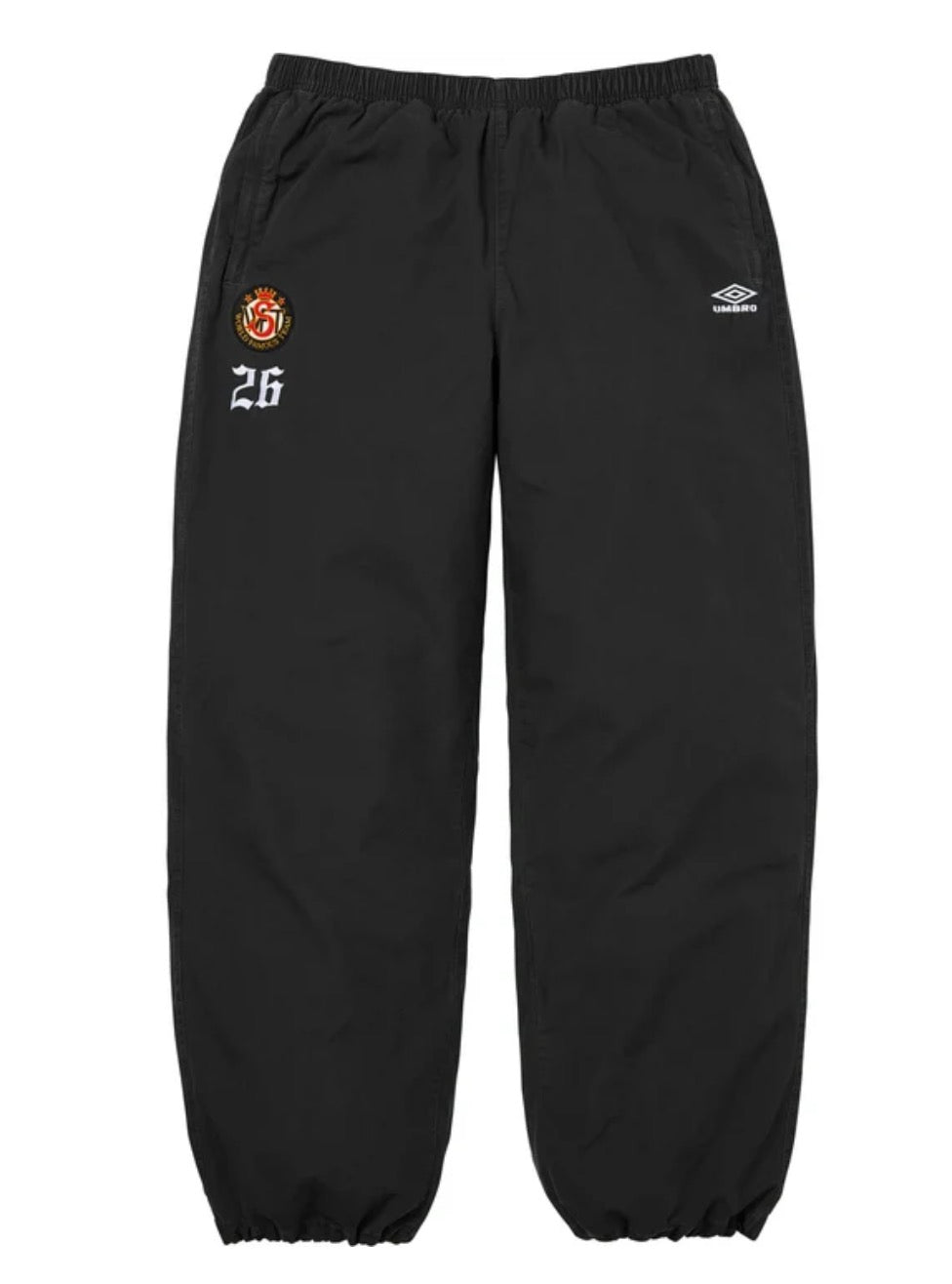 Supreme Umbro Cotton Ripstop Track Pant (FW26)(BLACK)