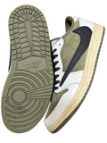Jordan 1 Retro Low OG SP "Travis Scott Medium Olive" (2023) (Pre-Owned)