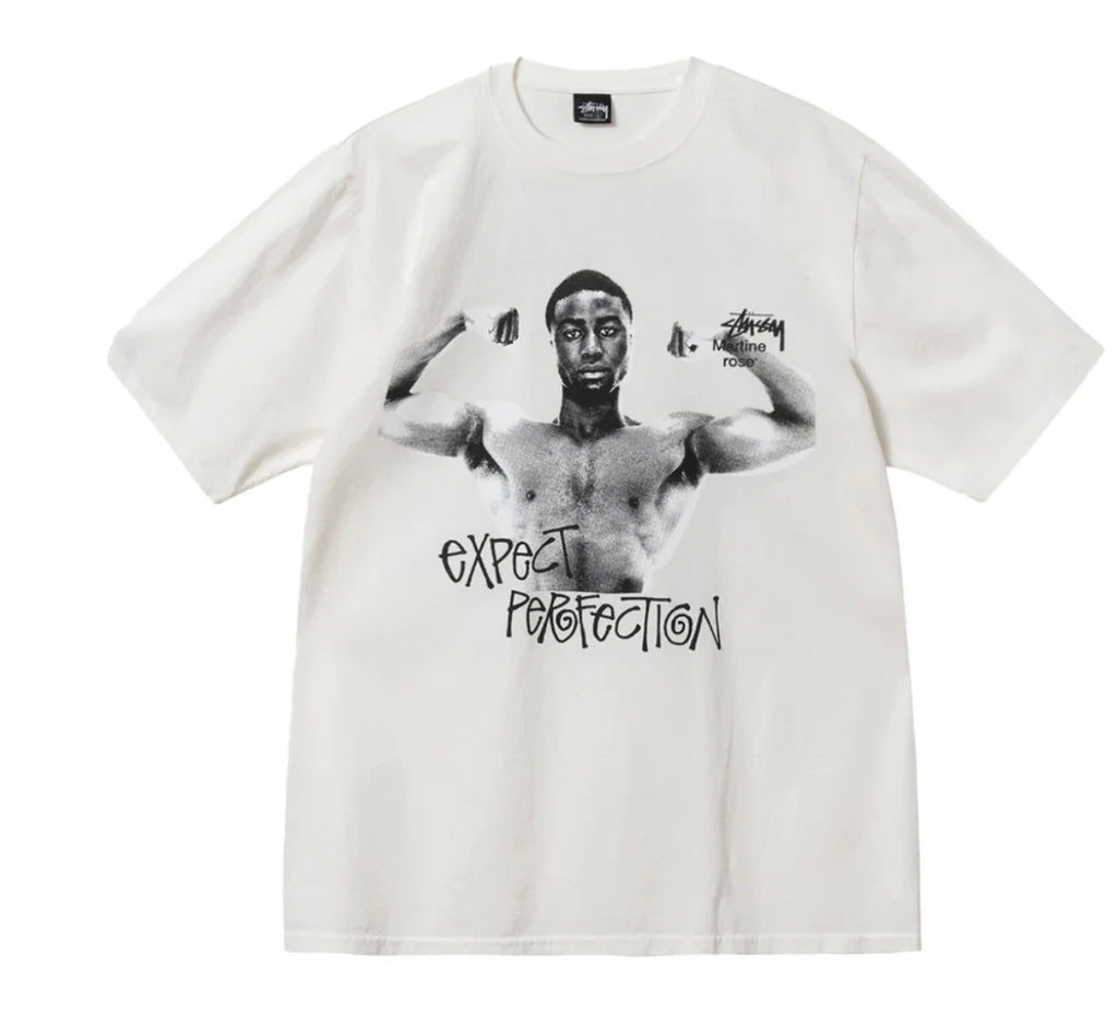 Stussy x Martine Rose ‘Stand Firm’ Pigment Dyed Tee (NATURAL)