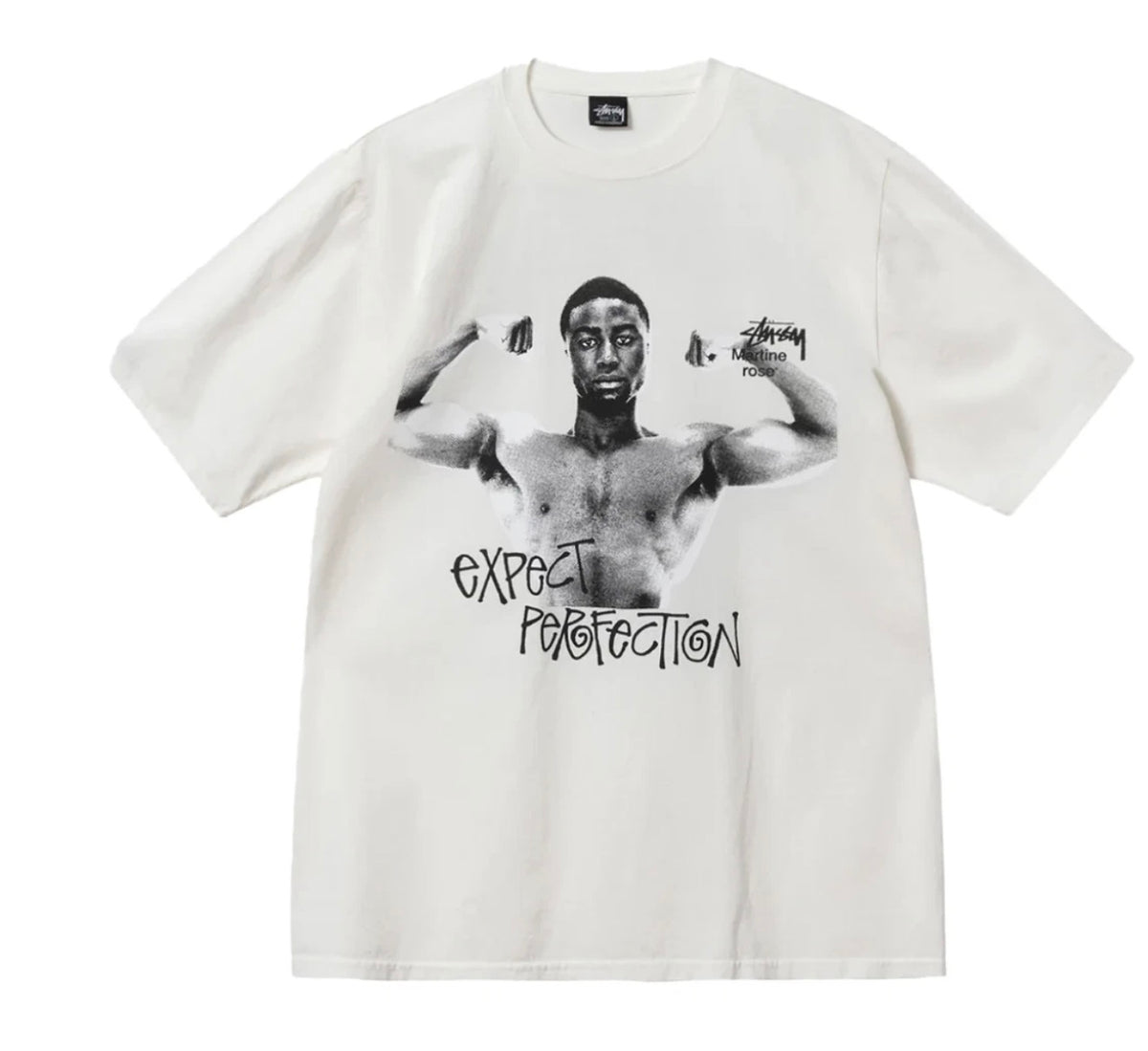 Stussy x Martine Rose ‘Stand Firm’ Pigment Dyed Tee (NATURAL)