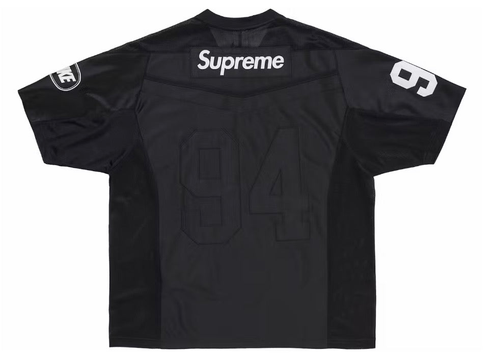 Supreme x Nike Football Jersey - Black
