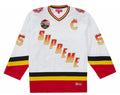 Supreme FDNY Hockey Jersey - White - Medium