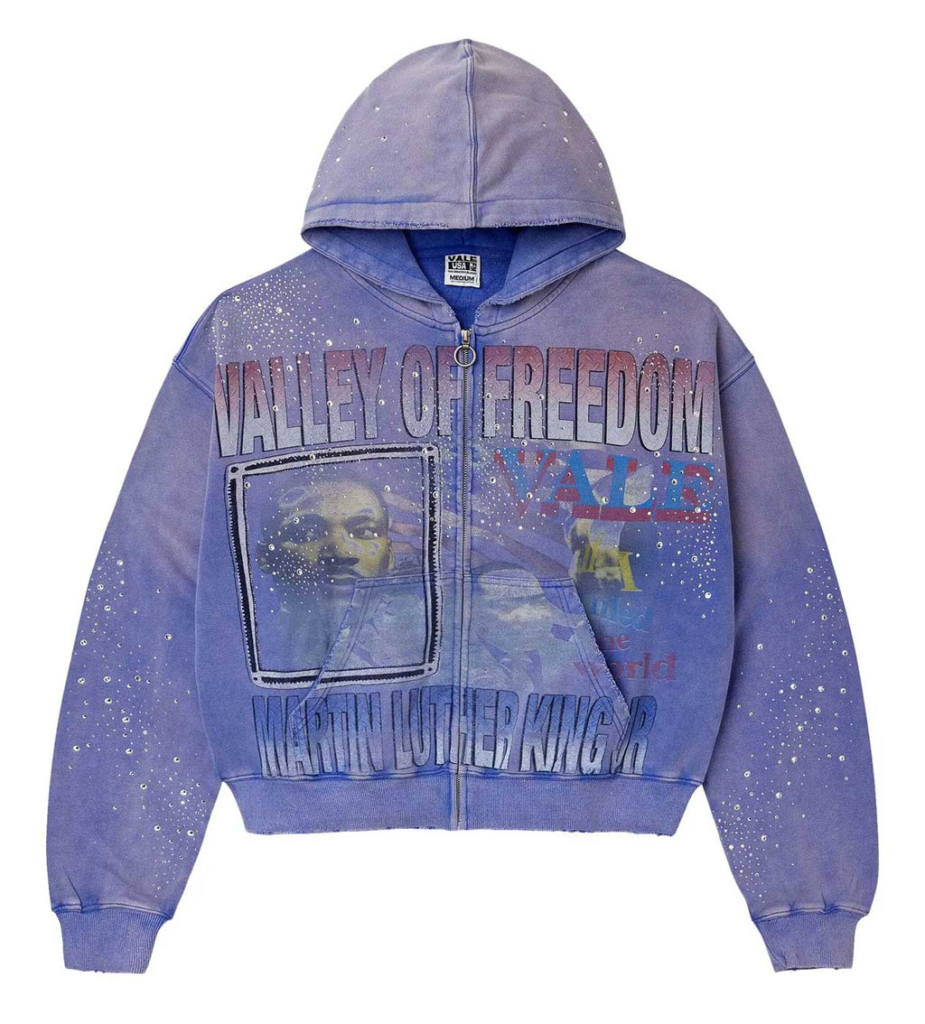Vale Forever ‘Freedom’ Zip Up (MAUVE)