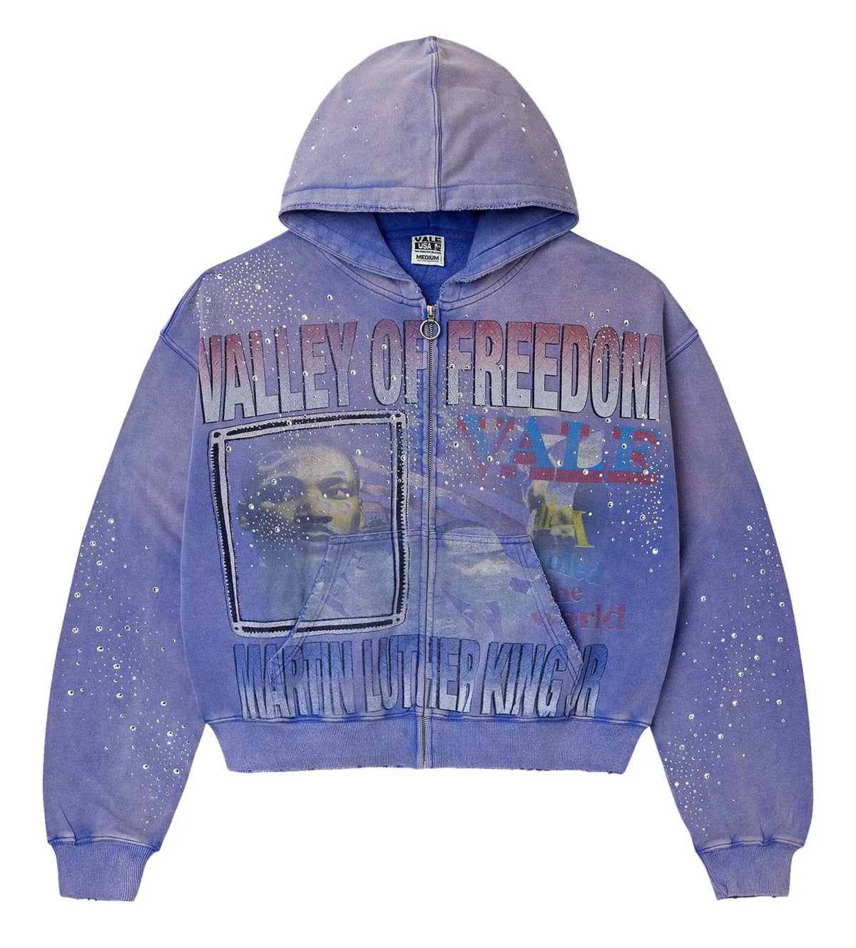 Vale Forever ‘Freedom’ Zip Up (MAUVE)