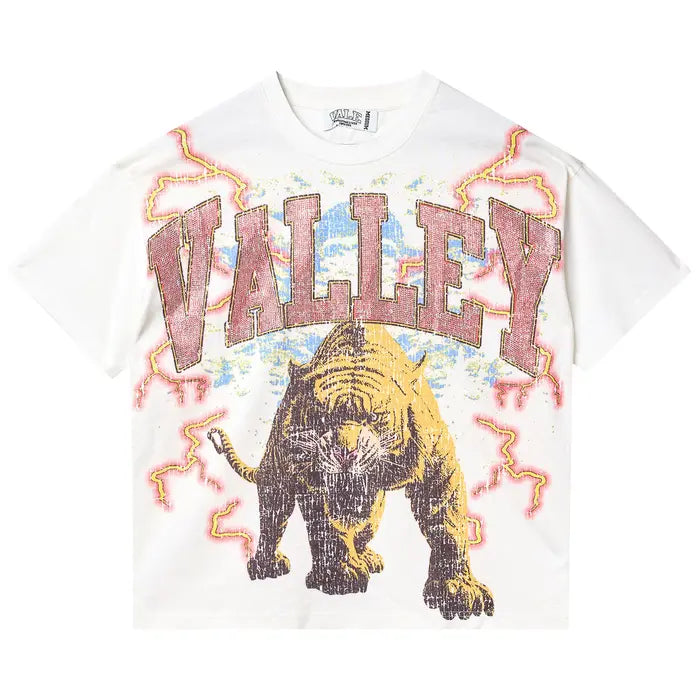 Vale Forever ‘Eye Of The Tiger Bling’ Tee (WHITE)