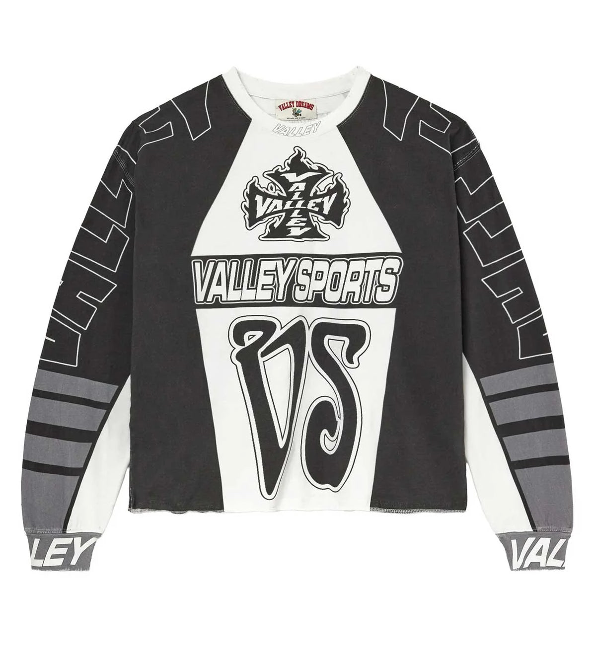 Vale Forever VS Racing L/S Tee - Mono Black