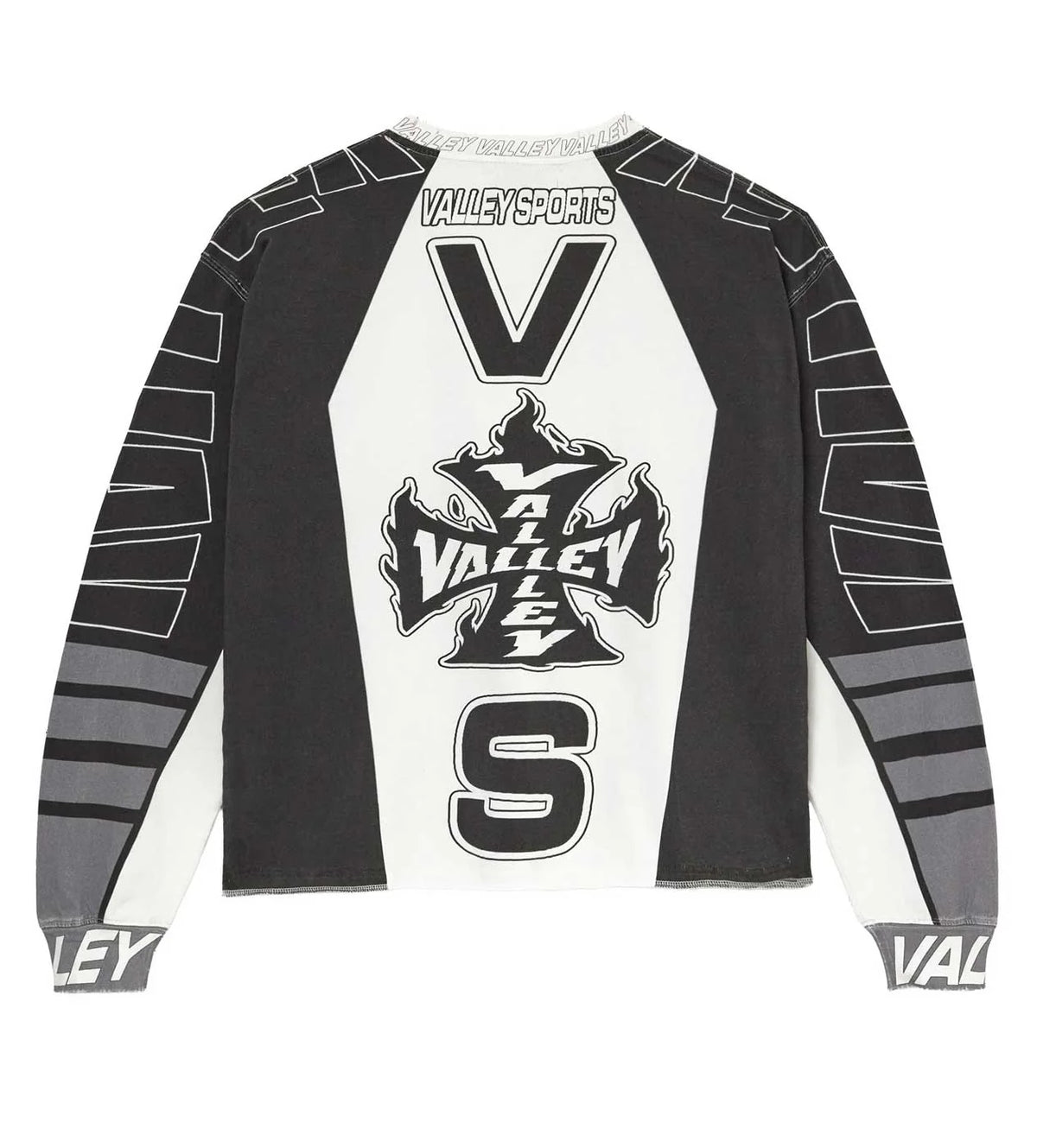 Vale Forever VS Racing L/S Tee - Mono Black