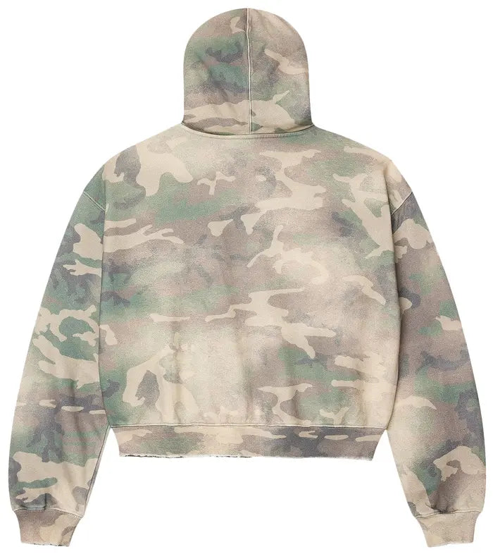 Vale Forever "Cheetah Camo" Zip-Up Hoodie Leopard/Camo