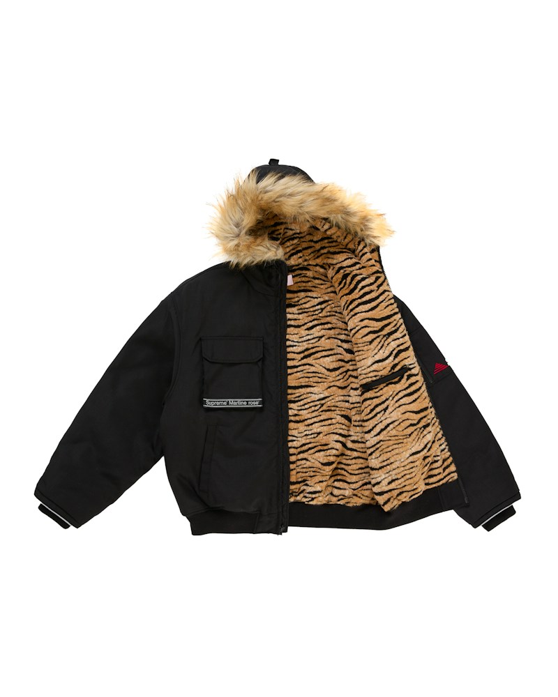 Supreme x Martine Rose Lined Cordura Hooded Jacket - Black