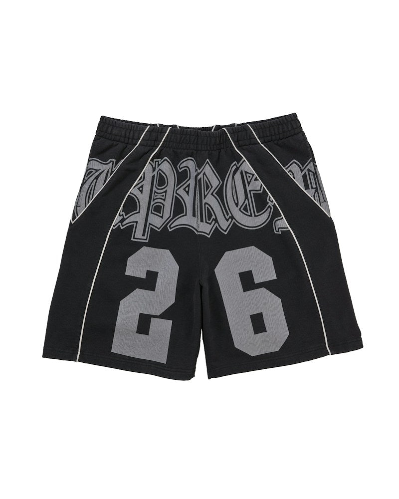 Supreme Paneled Sweatshort - Black