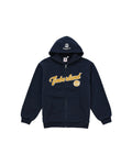 Supreme x Timberland Thermal Lined Zip Up Hooded Sweatshirt - Navy