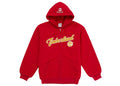 Supreme x Timberland Thermal Lined Zip Up Hooded Sweatshirt - Red